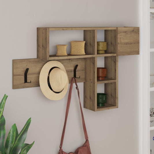 Game Seinale kinnitatav nagi riiulitega – moodne ja ruumisäästlik lahendus