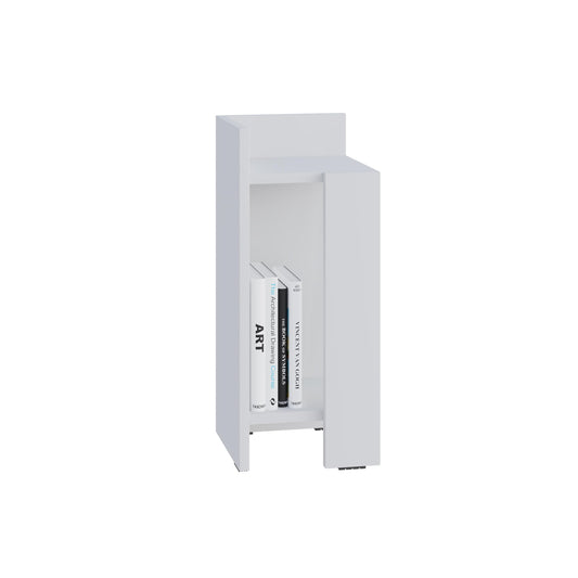 Elos kitsas öökapp – Moodne vasak modullaud 25x27x60 cm