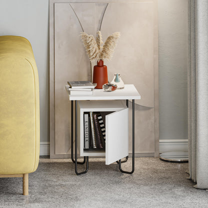 Acres Moodne öökapp metalljalgadel – 40 cm lai, sahtliga voodikapp