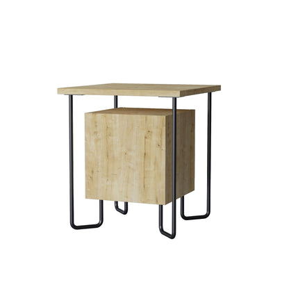Acres Moodne öökapp metalljalgadel – 40 cm lai, sahtliga voodikapp