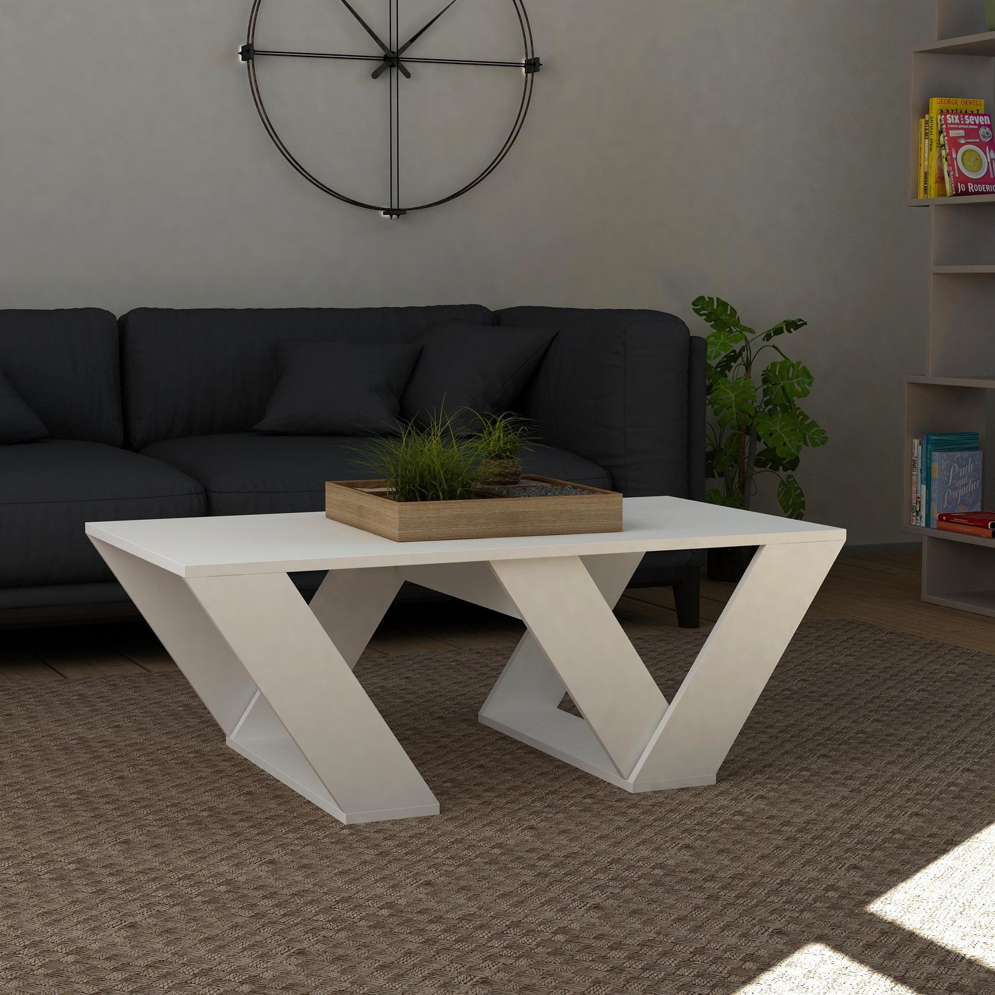 Pipra kohvilaud – Modernne ja stiilne laud elutuppa (110 x 60 x 40 cm)