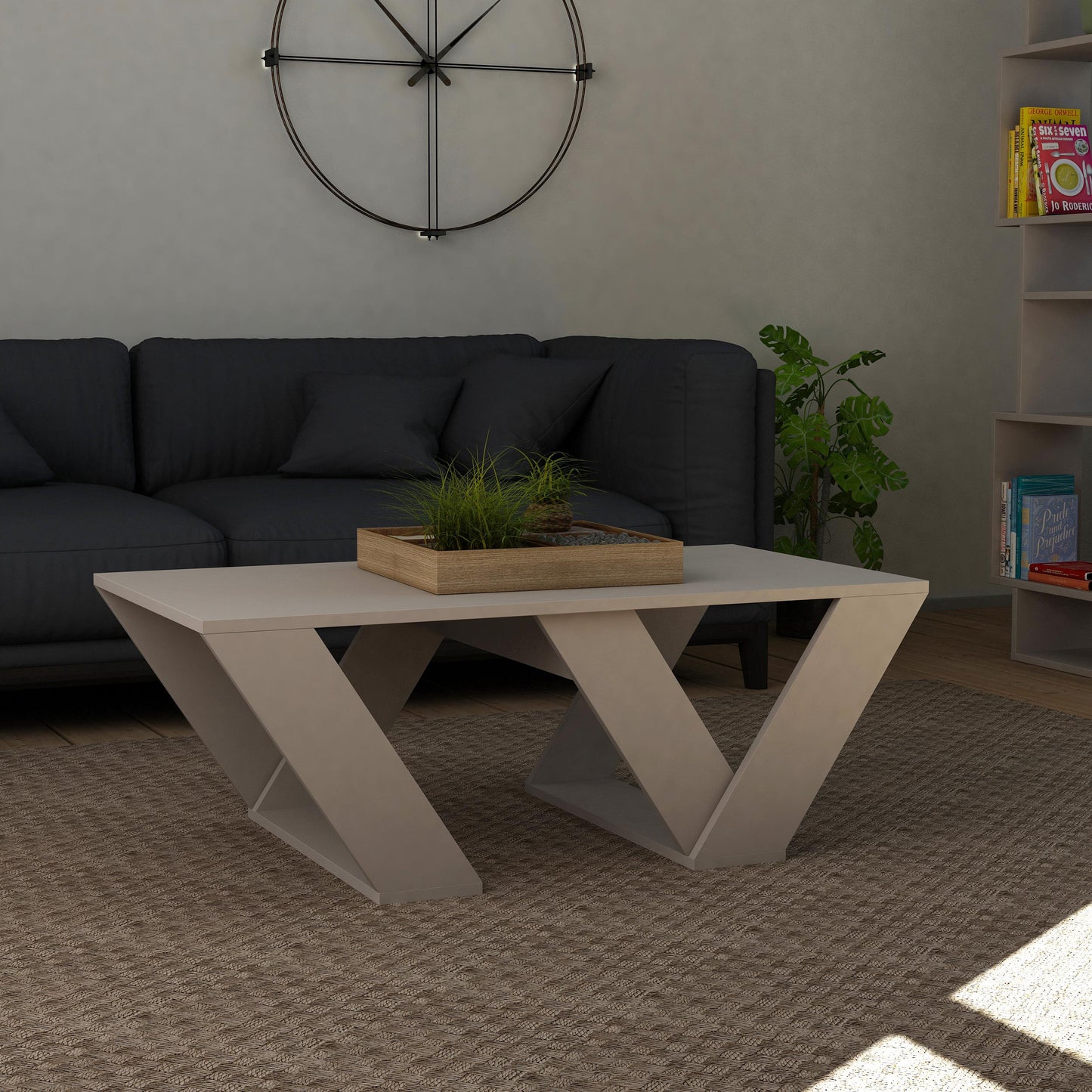 Pipra kohvilaud – Modernne ja stiilne laud elutuppa (110 x 60 x 40 cm)
