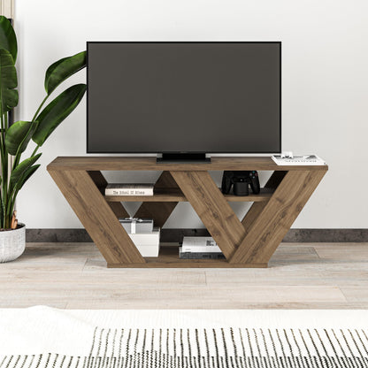Pipralla modernne TV-alus riiulitega kuni 43" teleritele, 110 cm
