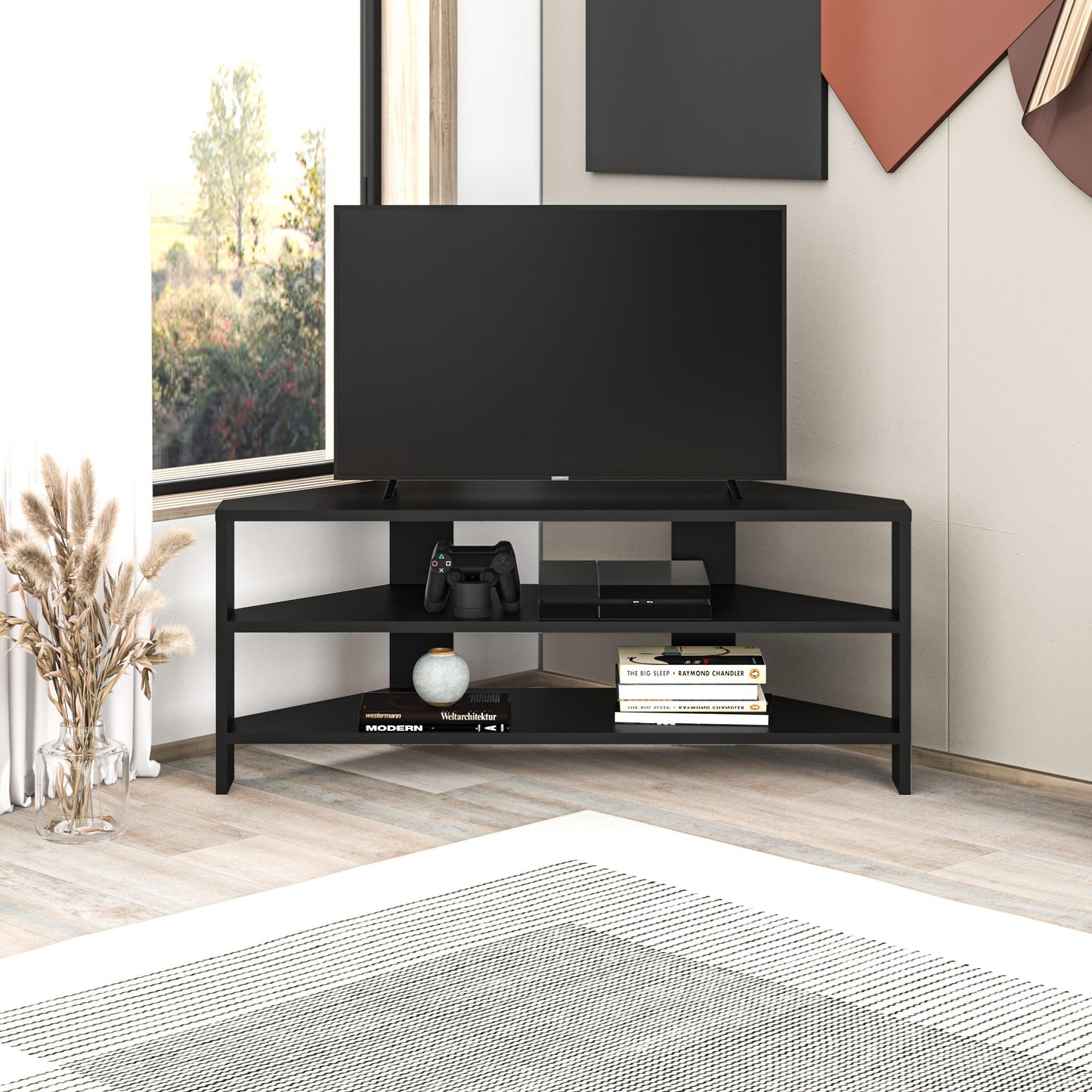Thales nurgaga TV-alus – kaasaegne meediakeskus, 110 cm lai