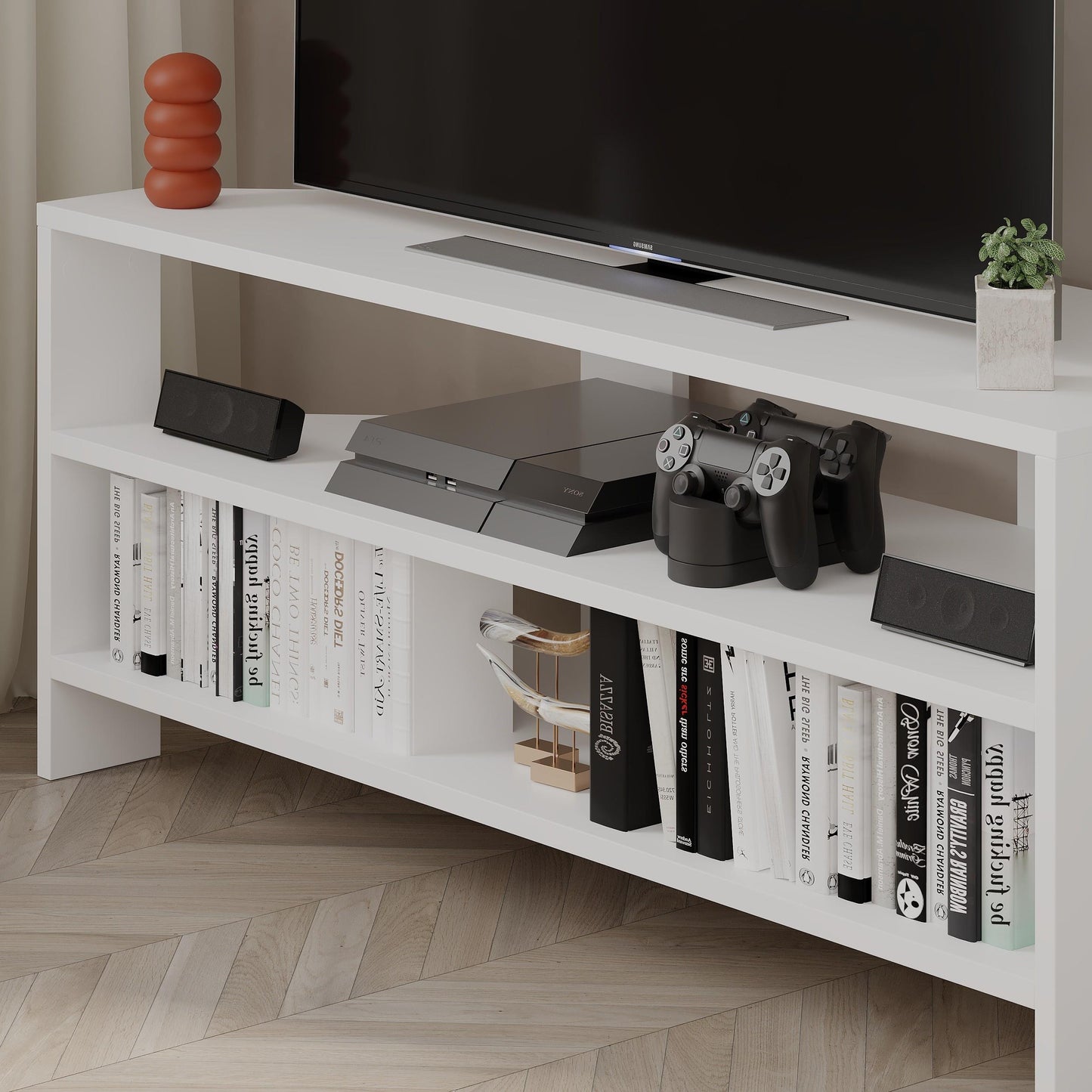 Thales nurgaga TV-alus – kaasaegne meediakeskus, 110 cm lai