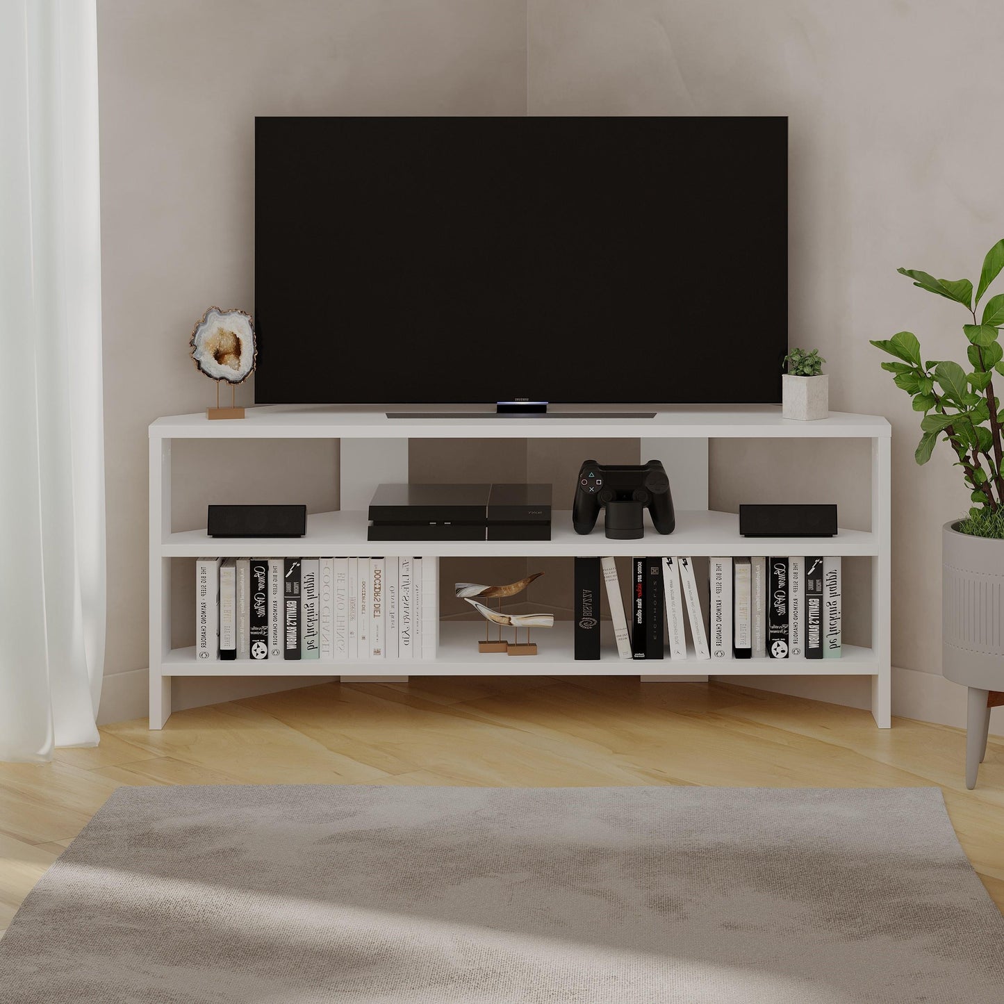 Thales nurgaga TV-alus – kaasaegne meediakeskus, 110 cm lai