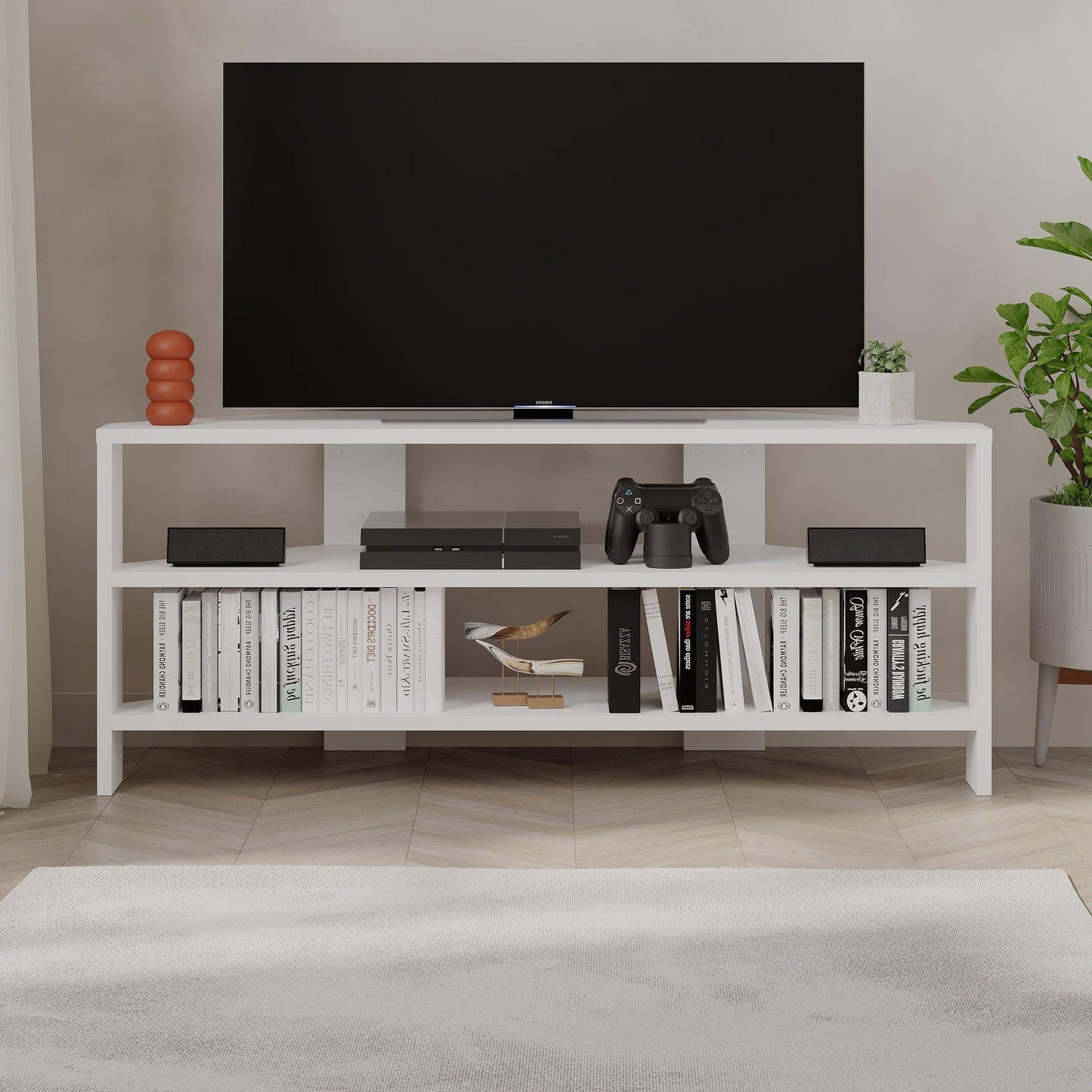 Thales nurgaga TV-alus – kaasaegne meediakeskus, 110 cm lai