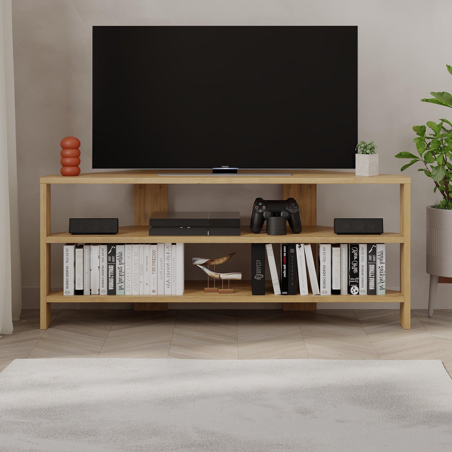 Thales nurgaga TV-alus – kaasaegne meediakeskus, 110 cm lai