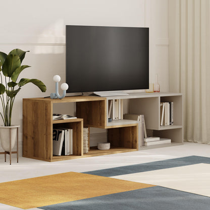 Glis Nurga TV Laud / Modulaarne Telerialus kuni 35-tollistele Teleritele –  Glis, Kaasaegne ja Mitmeotstarbeline